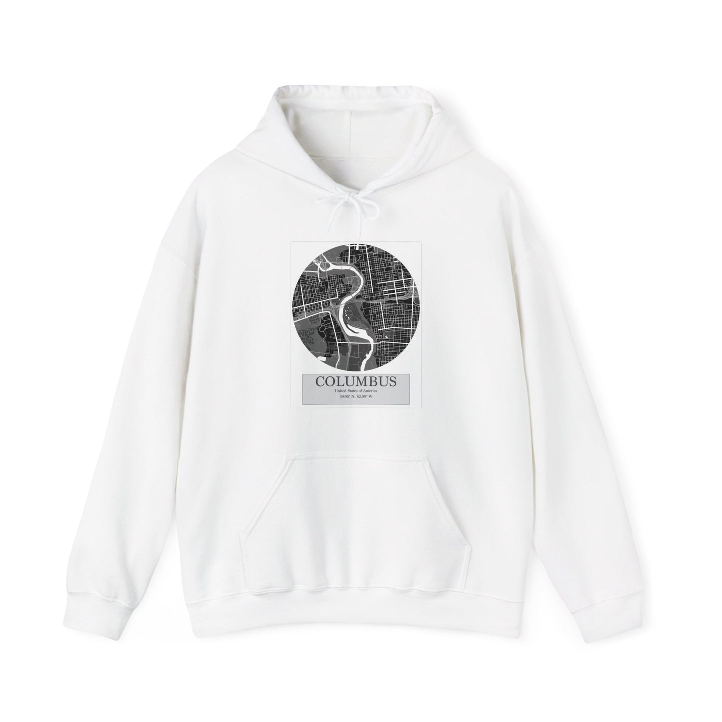 Columbus - LatLong series - Hoodie