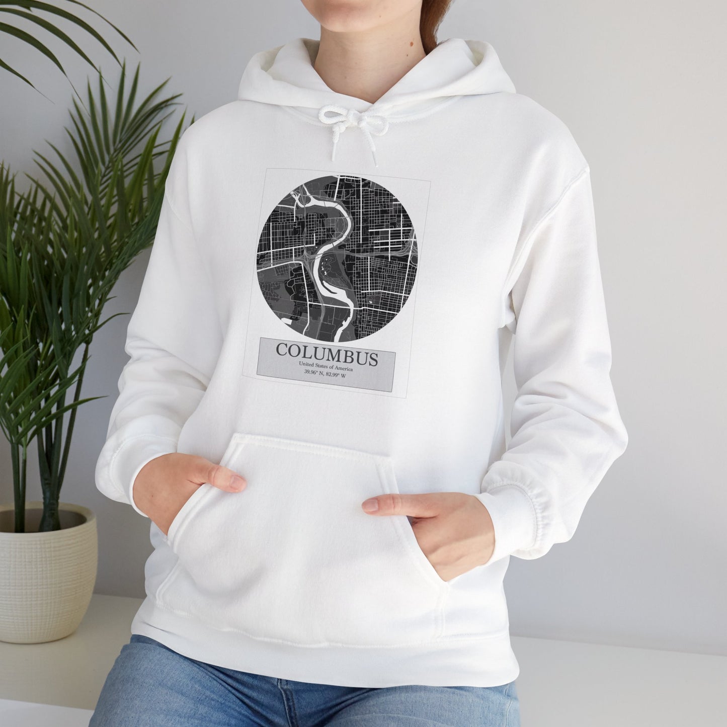 Columbus - LatLong series - Hoodie