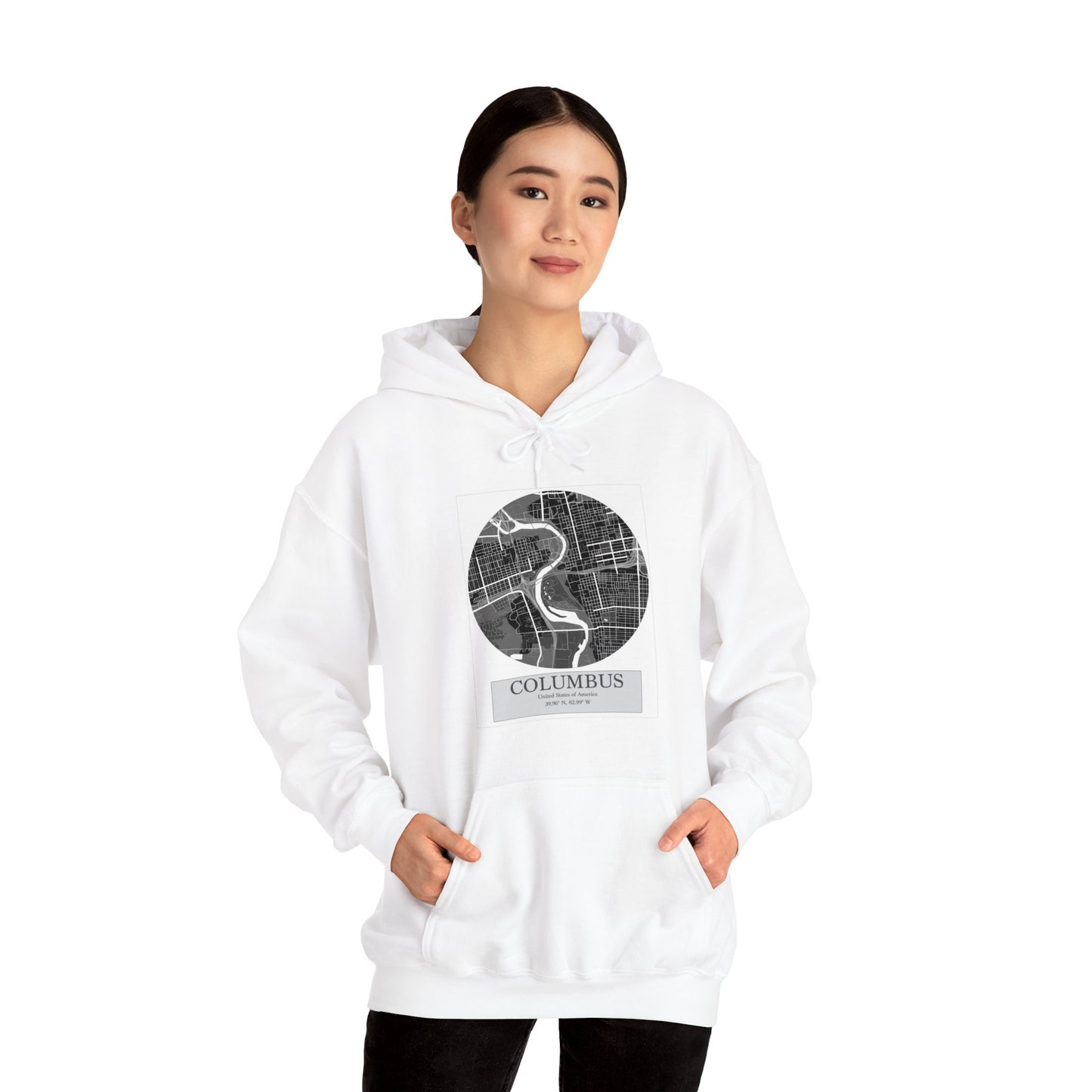 Columbus - LatLong series - Hoodie